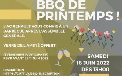 Barbecue AG 18 juin 2022